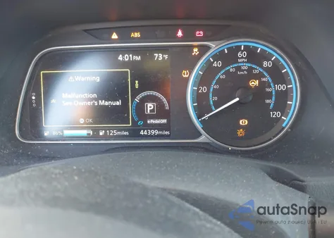 2018 Nissan Leaf S из США, поврежденный, VIN 1N4AZ1CP3JC311565